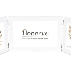 Hogaryo White Triple Picture Frame